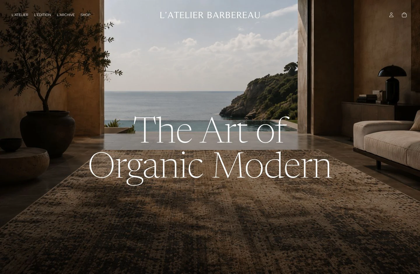 Atelier Barbereau — project capture on iMac